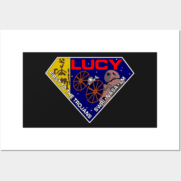 Nasa Lucy Mission Wall Art by FaelynArt